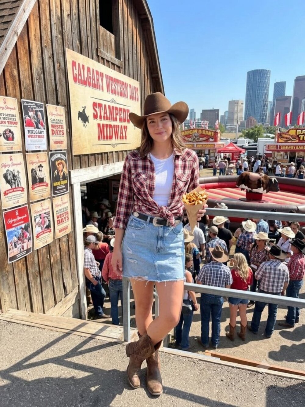 ✨ Vintage ✨ Tapenade Y2K Plaid Western Button Down Cotton Shirt